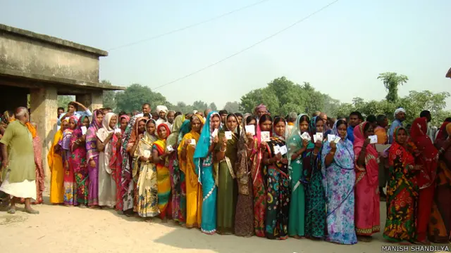 बिहार में मतदान