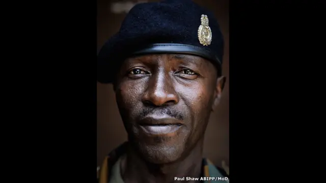 портрет сержанта Джоан Кабия