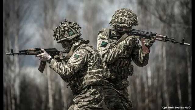 Боевая подготовка на Украине