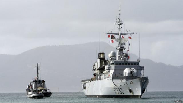 Otros países también hacen patrullajes conjuntos en aguas del Caribe.