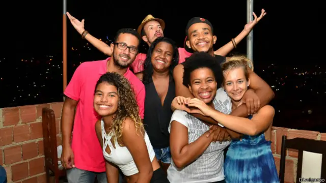 Coletivo Papo Reto no Complexo do Alemão | Crédito: Divulgação