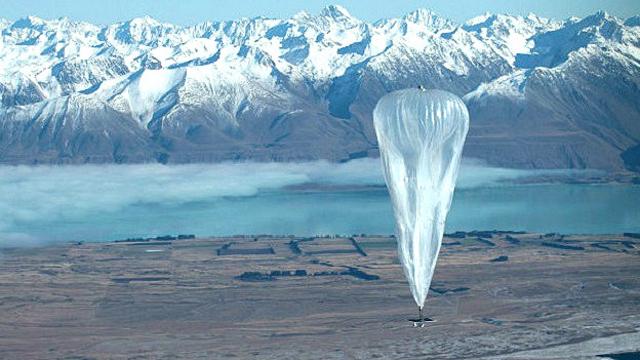 Google usará globos gigantes para llevar Internet a todo el mundo