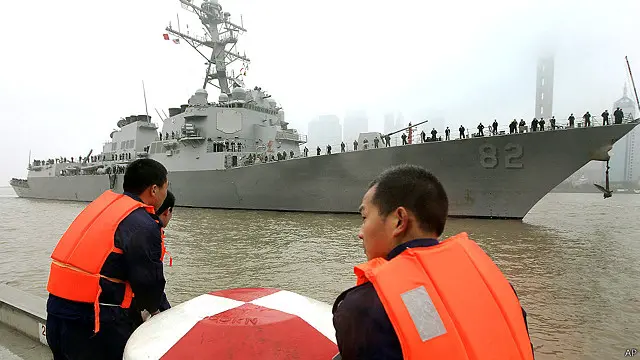 Khu trục hạm USS Lassen từng thăm Thượng Hải