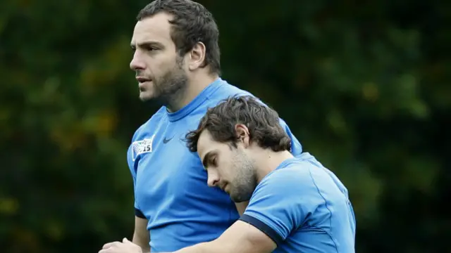 Abrazo rugby