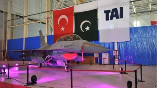 ترک ایروسپیس انڈسٹریز نے پاکستانی فضائیہ کے 41 ایف 16 تیاروں کی تجدید کا کام کیا تھا