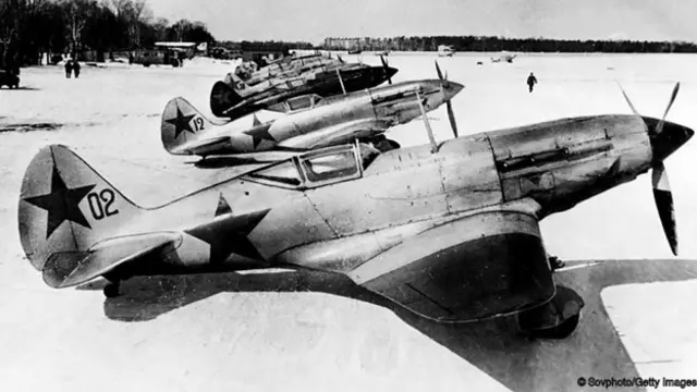 贝尔雅科夫设计的第一款战斗机是米格-3，这种单座战斗机在德国1941年进攻苏联时服役。(图片来源：Sovphoto/Getty Images)