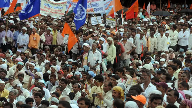 Индийские рабочие протестуют против массовых увольнений