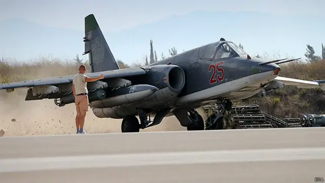 Nga đã thực hiện nhiều vụ oanh kích tại Syria những tuần qua