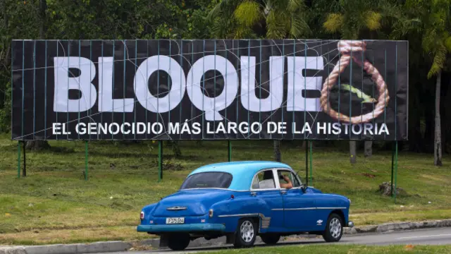 Cartel contra el embargo