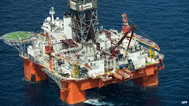 Plataforma petrolera de Pemex