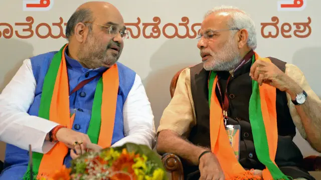 ایک عرصے سے بی جے پی میں امت شاہ اور وزیر اعظم نریندر مودی کو مرکزی حیثیت حاصل ہے