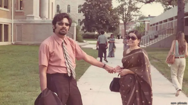 सैम पित्रोदा की पत्नी अनु छाया.