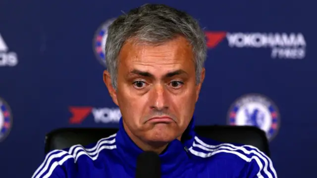 Jose Mourinho mengatakan, Chelsea bisa meraih posisi empat di klasemen akhir, tetapi mustahil meraih predikat juara.