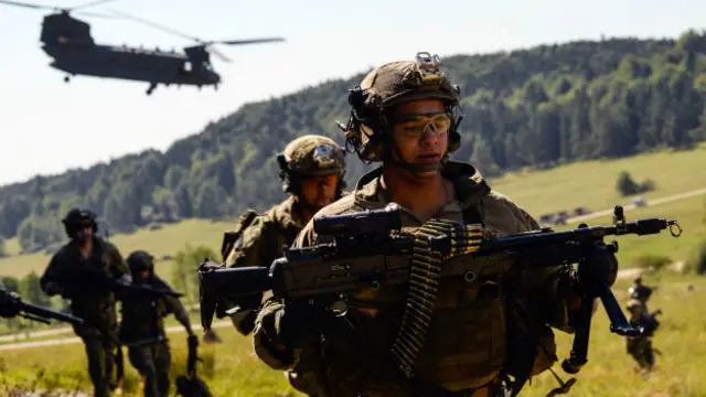 Miembros de las fuerzas especiales de Estados Unidos