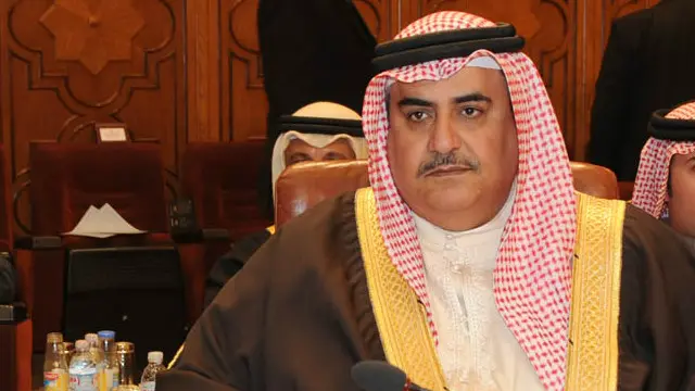 وزیر امور خارجه بحرین ایران را به قاچاق اسلحه به کشورش متهم کرده است (عکس از سایت وزارت امور بحرین)
