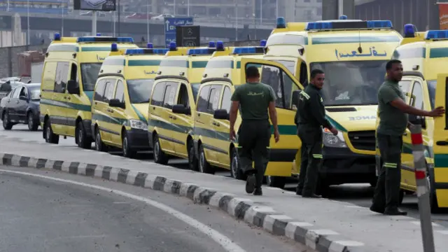 Ambulans kecelakaan Sinai