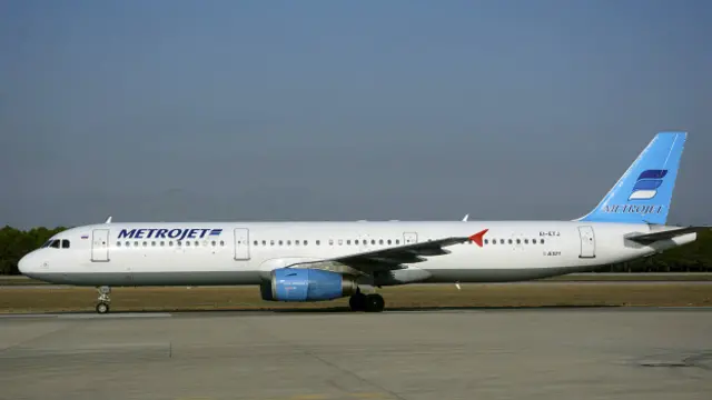 Самолет Metrojet