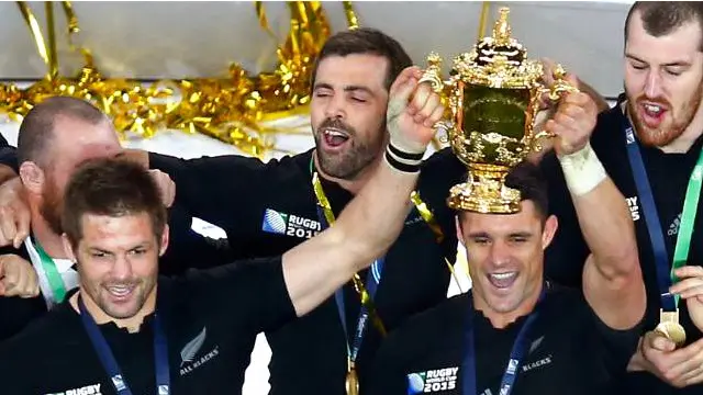 یہ تیسرا موقع ہے کہ نیوزی لینڈ کی ٹیم رگبی کا عالمی کپ جیتنے میں کامیاب ہوئی ہے