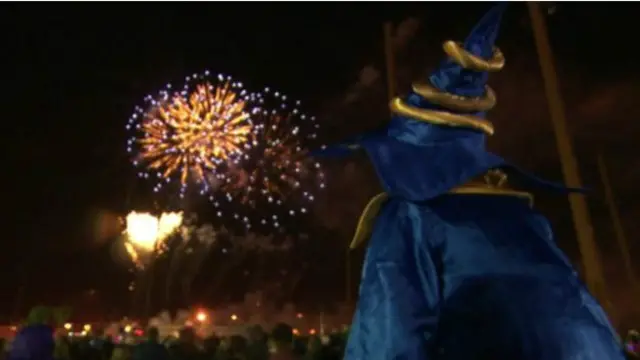 貝爾法斯特的慶祝活動以盛大煙花結束