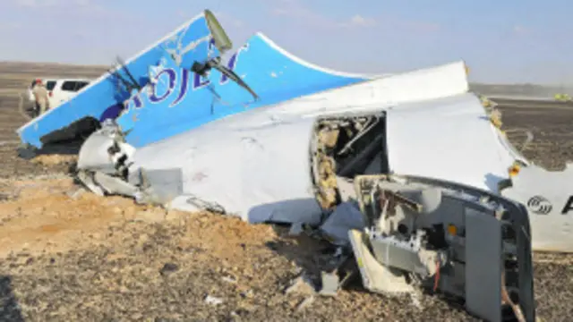 El avión ruso de pasajeros