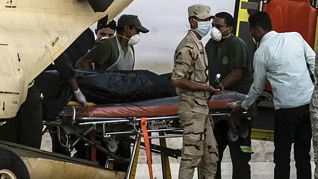نُقلت جثث الضحايا إلى القاهرة