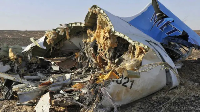 місце падіння літака