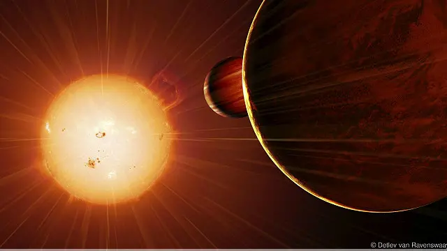 Зображення "чужої" планетарної системи 