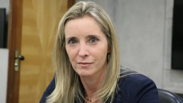 Notaria brasileña Fernanda de Freitas Leitão, que registró la unión de tres mujeres en Río.