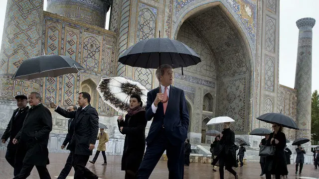 Керри Самарқандда