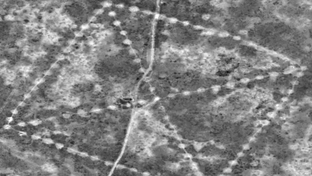 Líneas en Kazajistán