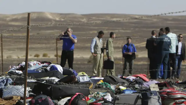 Lokasi jatuhnya Metrojet