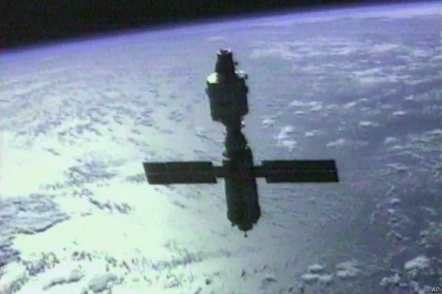 МКС над Тихим океаном