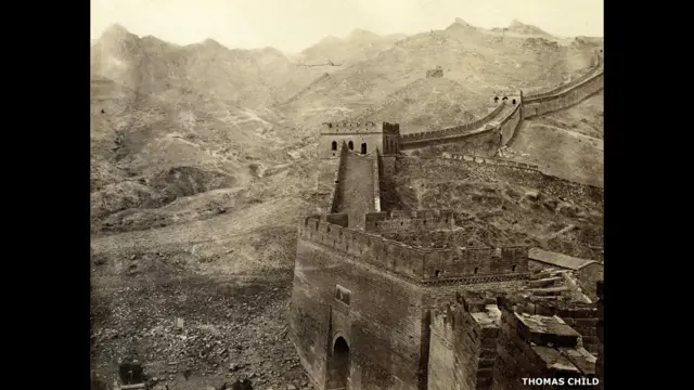 ٹامس چائلڈ کی نمبر 142، ’گریٹ وال آف چائنا‘ 1870 کی دہائی
