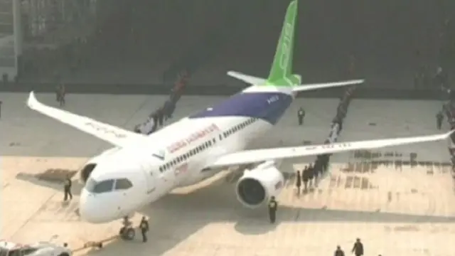 أعلنت الشركة الصينية عن طرازها الأول C1919 في احتفالية حضرها أربعة آلاف ضيف في شنغهاي