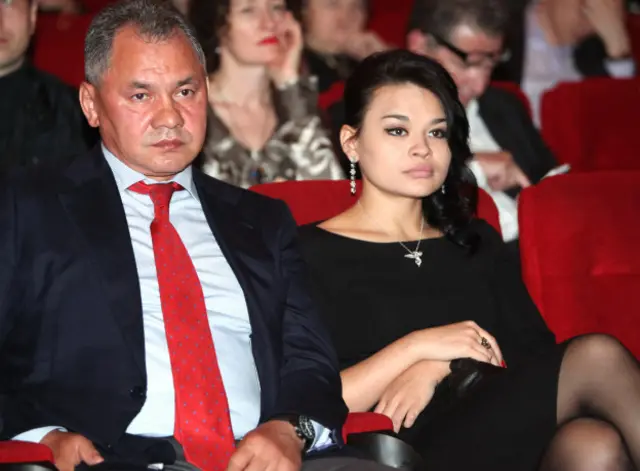 Шойгу с дочерью