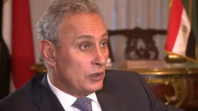 السفير المصري لدى بريطانيا ناصر كامل يتهم جماعات حقوق الإنسان بالانحياز إلى جماعة الإخوان المسلمين