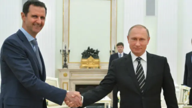 பஷார் அல் அஸதுக்கு ரஷ்யாவின் ஆதரவு உள்ளது