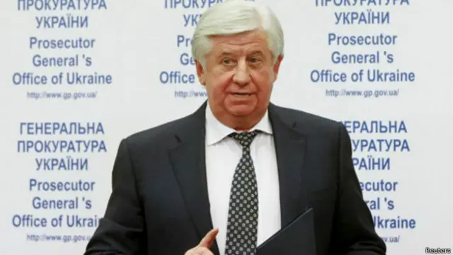 Генпрокурора Виктора Шокина обвиняют недостаточном расследовании дел бывших чиновников