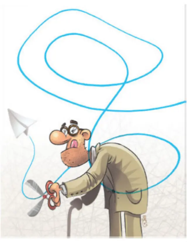 کارتون امین منتظری، بی قانون