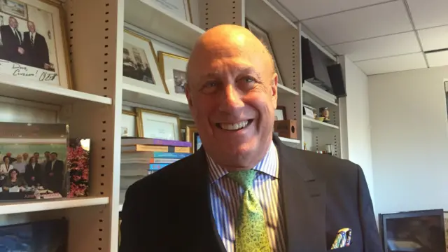 美国前在台协会台北办事处处长包道格（Douglas Paal）在华盛顿接受BBC中文网专访