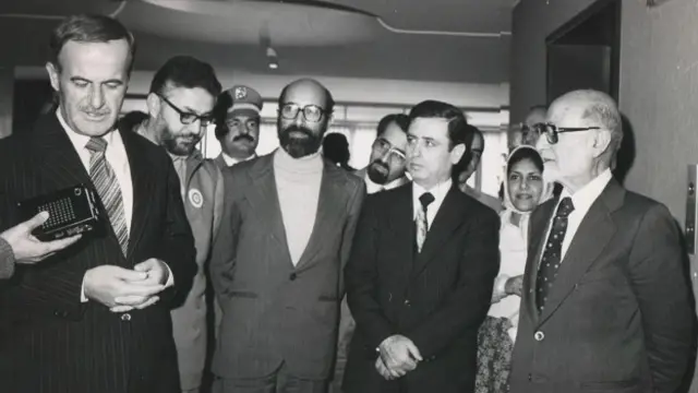 بازرگان، چمران، یزدی و حافظ اسد