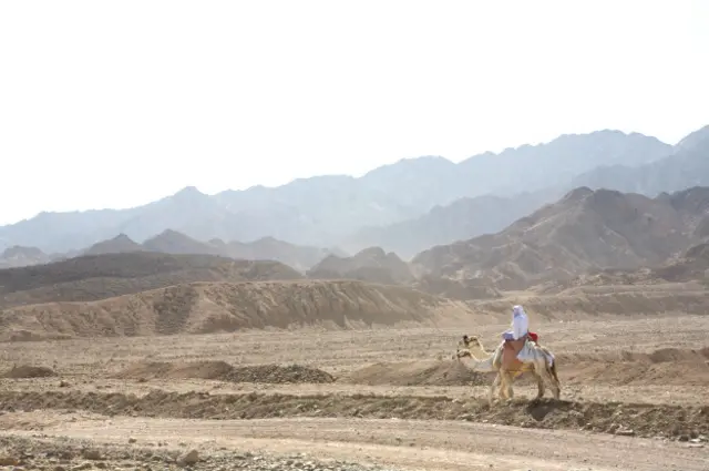 Бедуин в Синайской пустыне