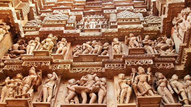 7 индийских храмов секса и любви | Индийский, Храм, Каменная скульптура