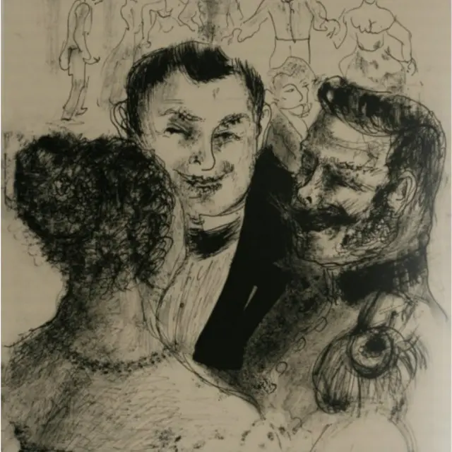 Графічна робота "Мертві душі" Глущенка