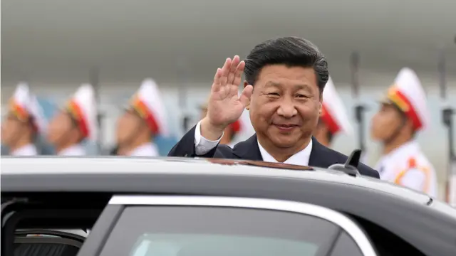 习近平河内机场