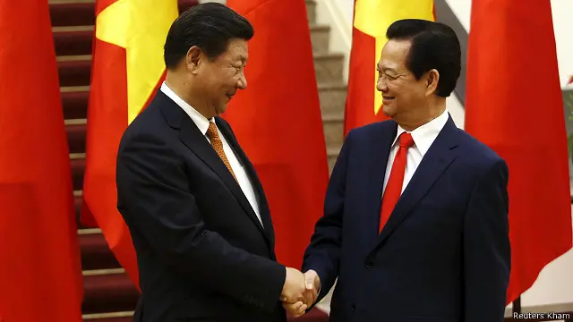 Các lãnh đạo đảng, nhà nước Việt Nam và Trung Quốc đã có các tiếp xúc cuối năm 2015 trong nhiều dịp.