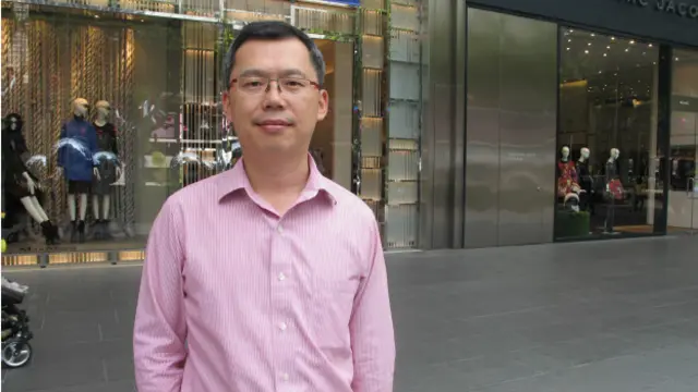 來自上海、在新加坡工作兩年的沈一鳴認為習馬會在獅城舉行對新加坡有利。