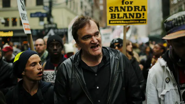 Tarantino aseguró que "el que esté en contra de la violencia policial no quiere decir que sea antipolicía".