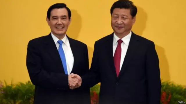 चीनी और ताइवान के राष्ट्रपतियों की मुलाक़ात