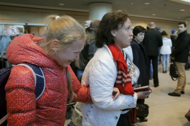 Российские туристы, вернувшиеся 7 ноября из Хургады